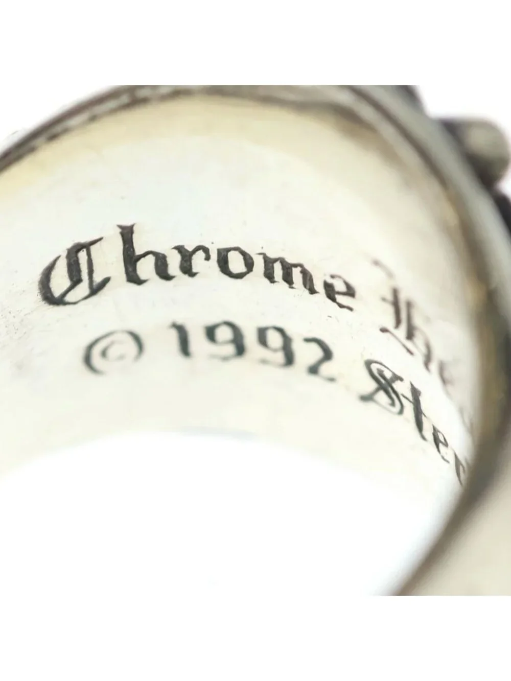 Chrome Hearts Keeper Ring Silver